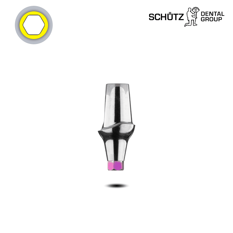 Schütz Dental Titanabutment (konisch, Ø 3,3/3,6 mm) | 0° | GH: 1,0 mm | ohne Zubehör
