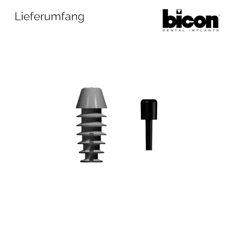 Bicon Integra-CP Kurzimplantat 2,0 mm Schacht | Ø 3,5 mm | Länge: 8,0 mm