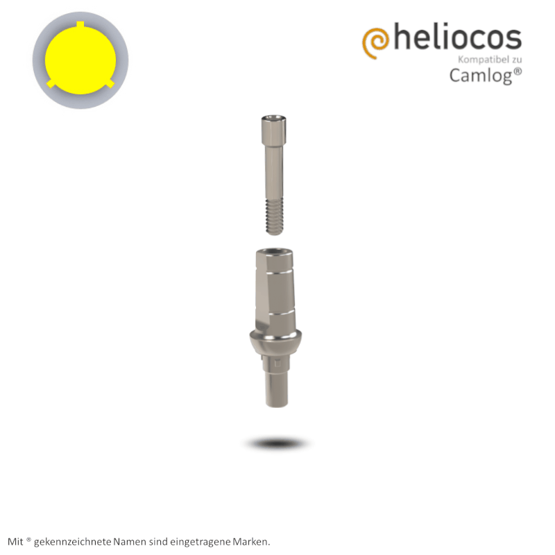Camlog® Abutment Screw-Line/Root-Line2® Ø 3,8 mm | 0° | GH: 1,5 mm