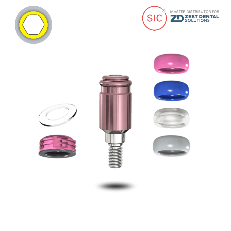 Zimmer Dental® R-TX LOCATOR® Tapered Screw Vent® Ø 3,5 mm | GH: 4,0 mm Zimmer Dental® R-TX LOCATOR® Tapered Screw Vent® Ø 3,5 mm | GH: 4,0 mm