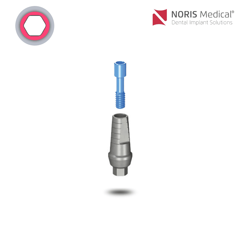 Noris Medical Abutment mit Schulter | Ø 4,5 mm | GH: 2,0 mm Noris Medical Abutment mit Schulter | Ø 4,5 mm | GH: 2,0 mm