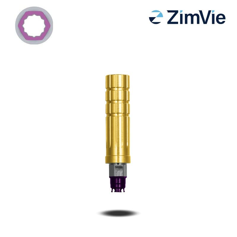 Biomet 3i PreFormance Zylinderprovisorium (Certain, 3,4 mm) | mit Rotationsschutz | Titan