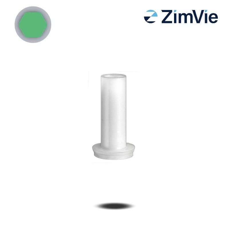 Biomet 3i UCLA Abutments (Ext Hex, 6,0 mm) | mit Rotationsschutz | Kunststoff (PC) | ohne
