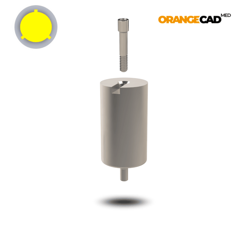 Camlog® Preface Abutment Screw-Line/Root-Line2® Ø 3,8 mm | Halter: Medentika® | Workflow: Heliocos | Ø 11,5 mm