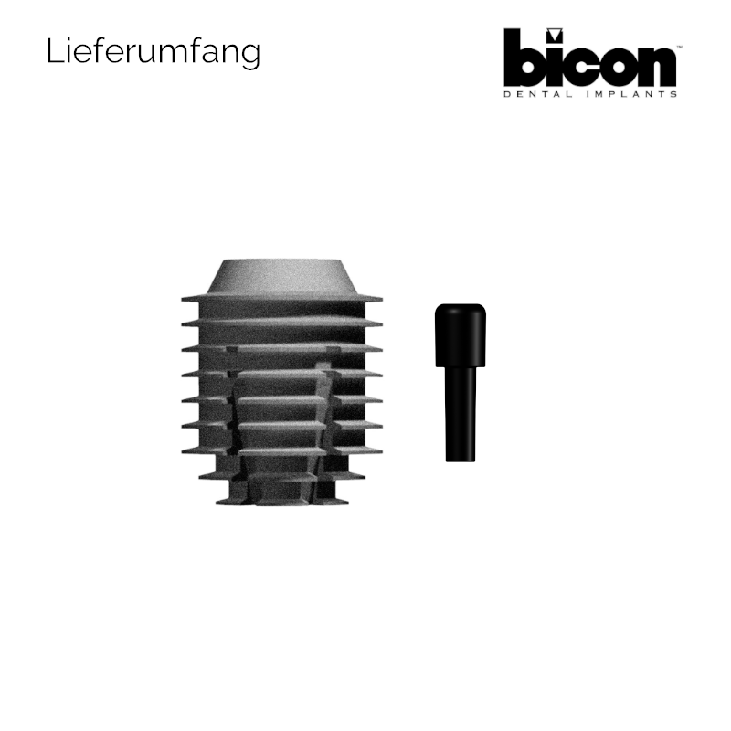 Bicon Integra-CP Kurzimplantat 3,0 mm Schacht | Ø 6,0 mm | Länge: 8,0 mm