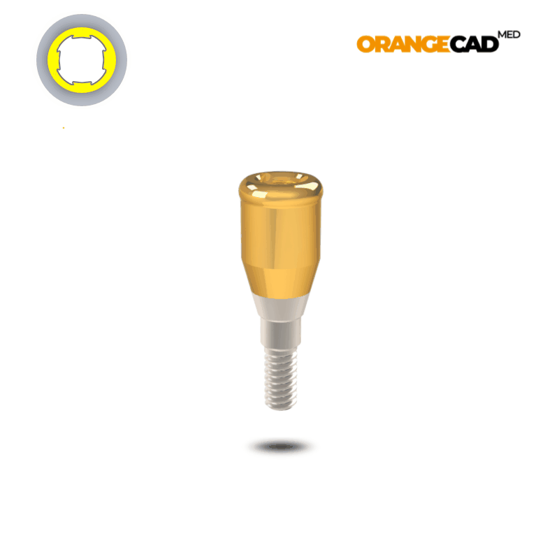 Straumann® Heli-Loc Locator® Bone Level NC | GH: 4,0 mm Straumann® Heli-Loc Locator® Bone Level NC | GH: 4,0 mm