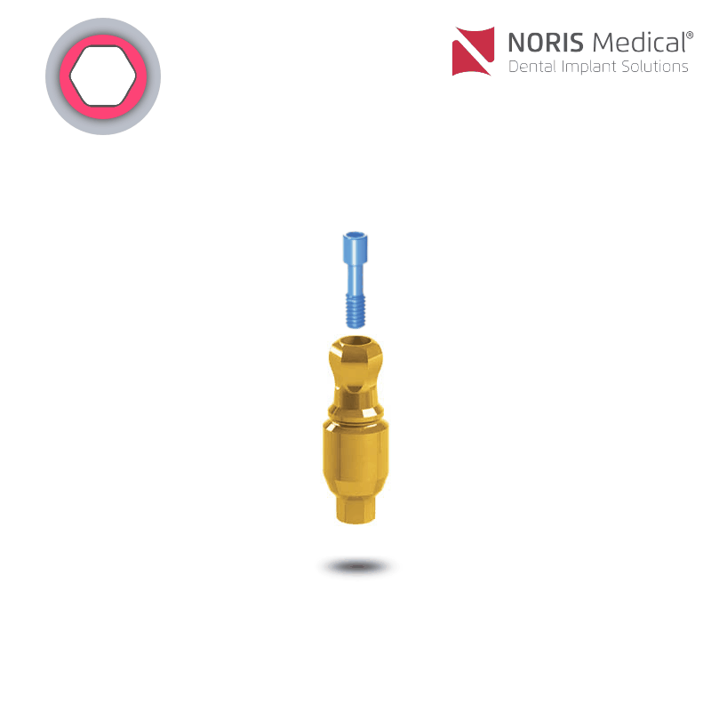 Noris Medical Snap-On Abformpfosten | GH: 5,0 mm | ohne Zubehör Noris Medical Snap-On Abformpfosten | GH: 5,0 mm | ohne Zubehör