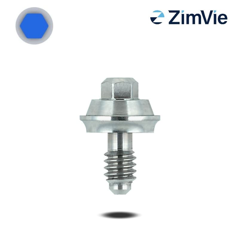 Biomet 3i Multi-Unit Abutment (Ext Hex, 4,1 mm) | Einteilig | 0° | GH: 1,0 mm