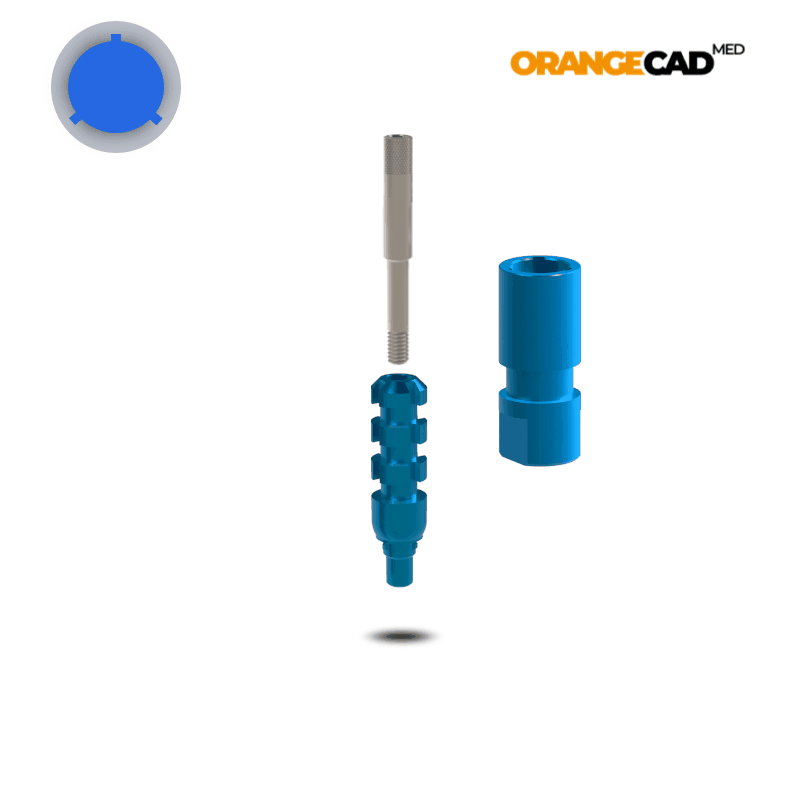 Camlog® Abformpfosten Screw-Line/Root-Line2® Ø 5,0 mm | Offene Abformung | Höhe: 17,0 mm | ohne Analog
