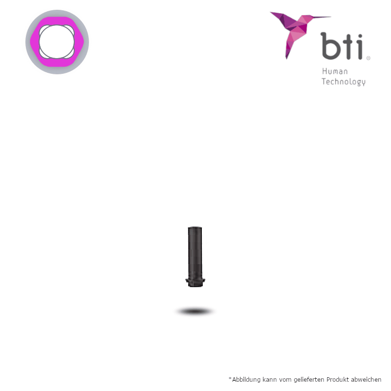 BTI Ausbrennbarer Zylinder für erw. UNIT (Ø 3,5 mm - schmal/CORE) | ohne Zubehör BTI Ausbrennbarer Zylinder für erw. UNIT (Ø 3,5 mm - schmal/CORE) | ohne Zubehör