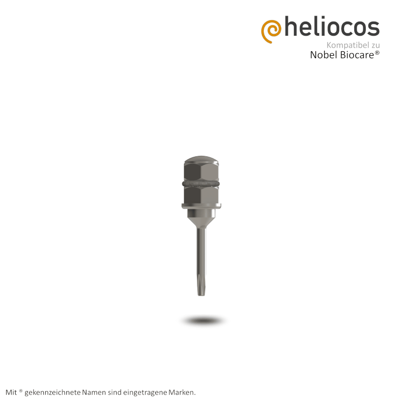 Eindrehinstrument mit UniGrip für Ratsche Nobel Biocare® | Länge: 25,0 mm Eindrehinstrument mit UniGrip für Ratsche Nobel Biocare® | Länge: 25,0 mm