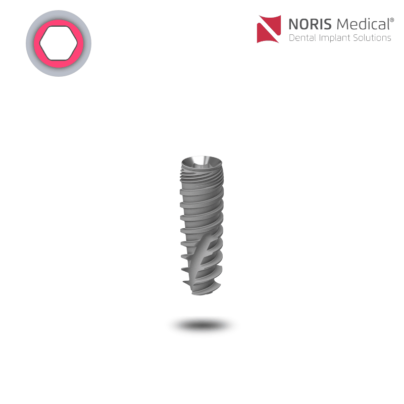 Noris Medical Tuff TT Implantat | Ø 4,2 mm | Länge: 6,0 mm Noris Medical Tuff TT Implantat | Ø 4,2 mm | Länge: 6,0 mm