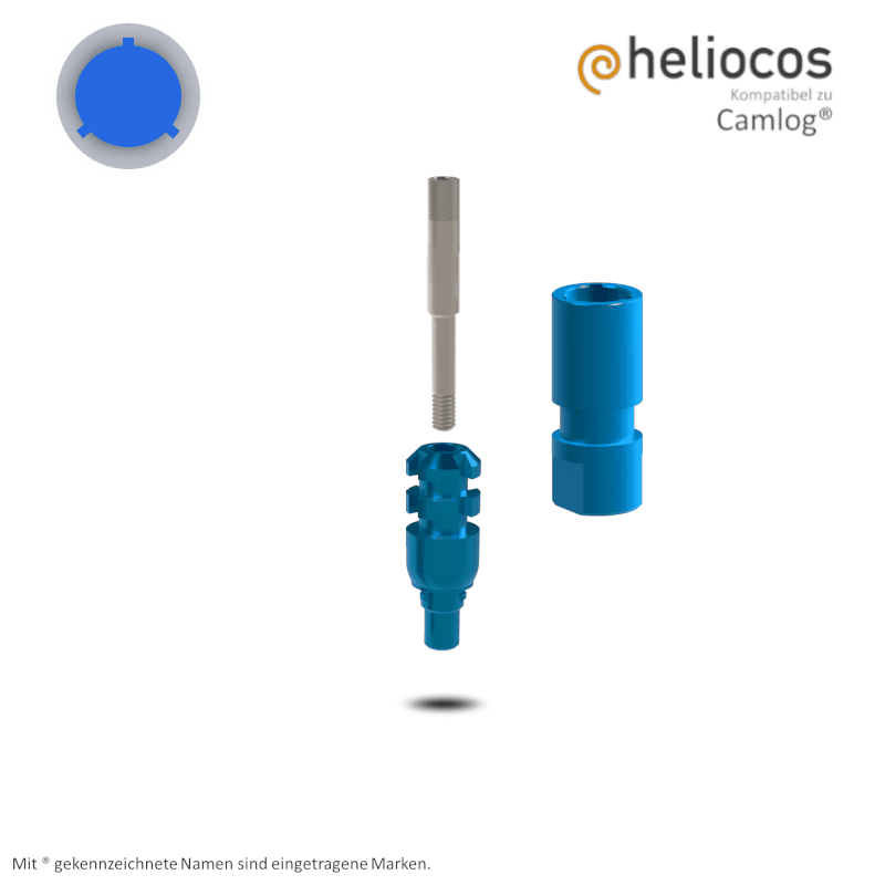 Camlog® Abformpfosten Screw-Line/Root-Line2® Ø 5,0 mm | Offene Abformung | Höhe: 11,0 mm | ohne Analog Camlog® Abformpfosten Screw-Line/Root-Line2® Ø 5,0 mm | Offene Abformung | Höhe: 11,0 mm | ohne Analog