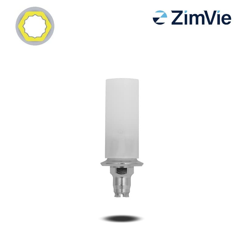 Biomet 3i UCLA Abutment (Certain, 5,0 mm) | mit Rotationsschutz | Gold (Au) | ohne