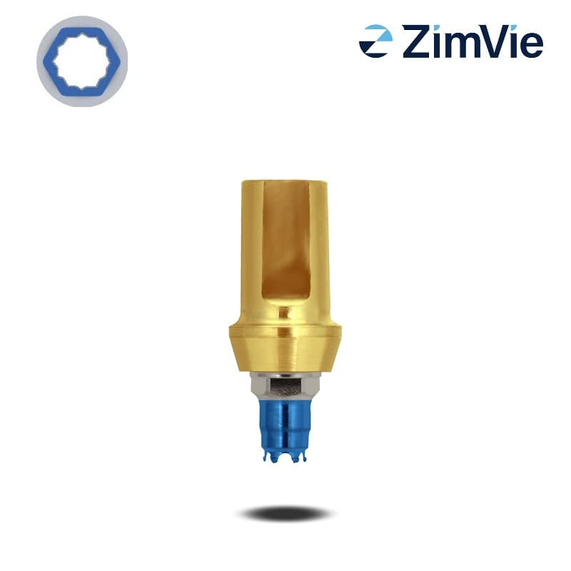 Biomet 3i Abutment (GingiHue-Pfosten) (Certain, 4,1 mm) | 0° | Ø 5,0 mm | GH: 2,0 mm Biomet 3i Abutment (GingiHue-Pfosten) (Certain, 4,1 mm) | 0° | Ø 5,0 mm | GH: 2,0 mm