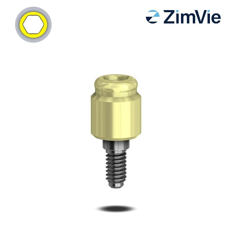 Zimmer Locator Abutment (Int Hex, 5,7 mm) | GH: 6,0 mm