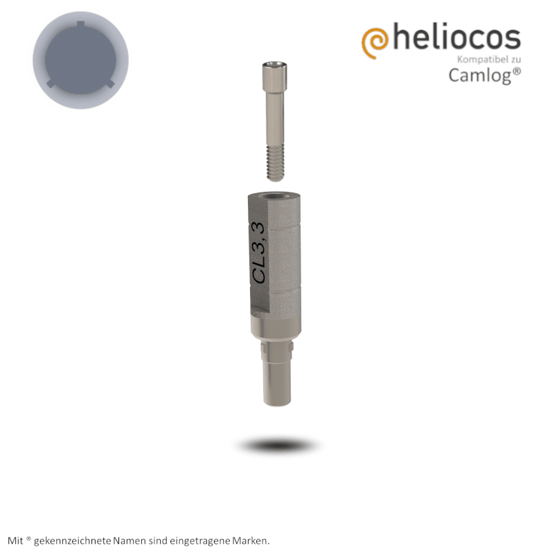 Camlog® Scanbody Screw-Line/Root-Line2® Ø 3,3 mm