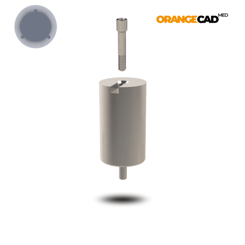 Camlog® Preface Abutment Screw-Line/Root-Line2® Ø 3,3 mm | Halter: Medentika® | Workflow: Heliocos | Ø 11,5 mm