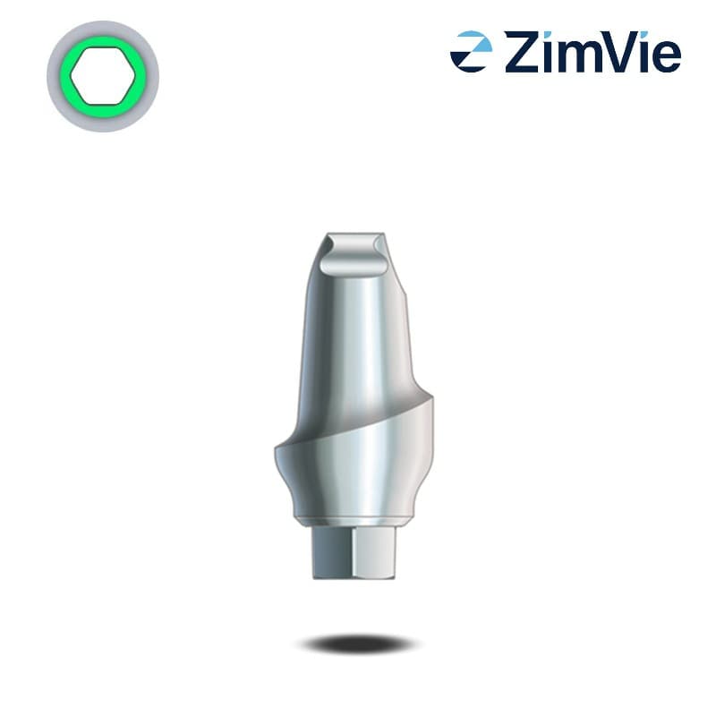 Zimmer Hex-Lock Contour-Abutment (Int Hex, 3,5 mm) | 0° | GH: 2,0 mm Zimmer Hex-Lock Contour-Abutment (Int Hex, 3,5 mm) | 0° | GH: 2,0 mm