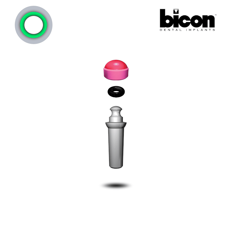 Bicon Kugelkopf Abutment 3,0 mm Schaft | 0° | Höhe: 6,0 mm