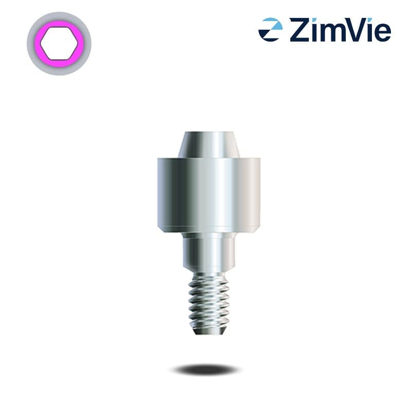 Zimmer Konisches Hex-Lock Abutment (Int Hex, 4,5 mm) | 0° | GH: 3,0 mm Zimmer Konisches Hex-Lock Abutment (Int Hex, 4,5 mm) | 0° | GH: 3,0 mm