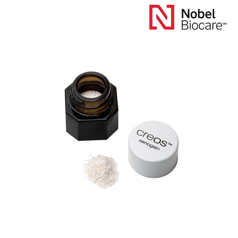 Nobel Biocare creos™ xenogain | Mischglas | Partikel: 1,0 - 2,0 mm | Inhalt: 0,54 cc Nobel Biocare creos™ xenogain | Mischglas | Partikel: 1,0 - 2,0 mm | Inhalt: 0,54 cc
