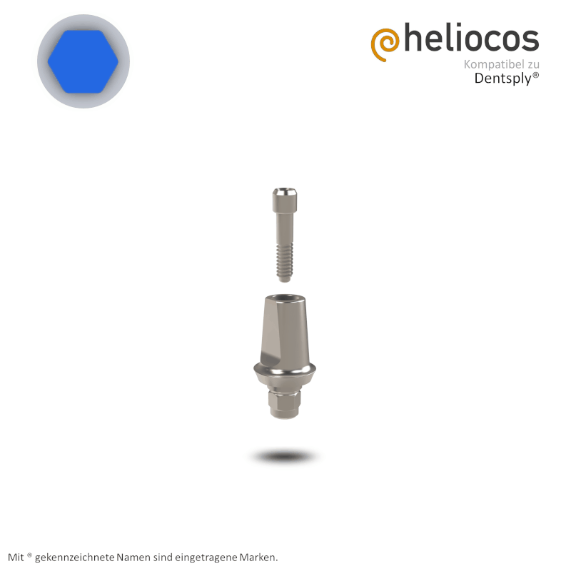 Dentsply® Abutment Xive® S Ø 4,5 mm | 0° | GH: 1,0 mm Dentsply® Abutment Xive® S Ø 4,5 mm | 0° | GH: 1,0 mm