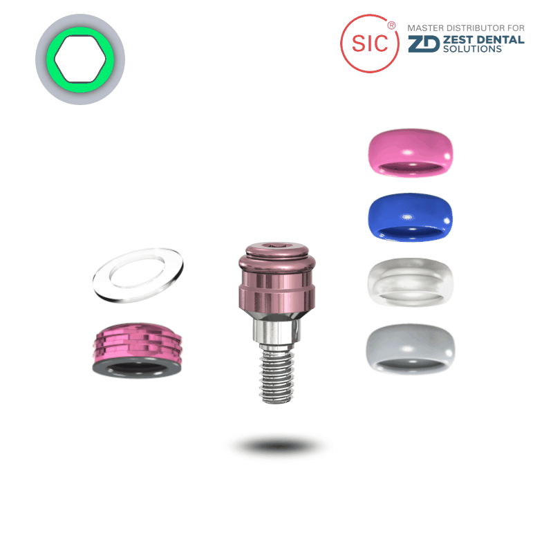 Zimmer Dental® R-TX LOCATOR® Tapered Screw Vent® Ø 3,5 mm | GH: 1,0 mm Zimmer Dental® R-TX LOCATOR® Tapered Screw Vent® Ø 3,5 mm | GH: 1,0 mm