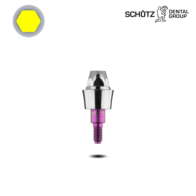 Schütz Dental Multi Unit Abutments (hex, Ø 3,3/3,6 mm) | 0° | Höhe: 1,0 mm | ohne Zubehör