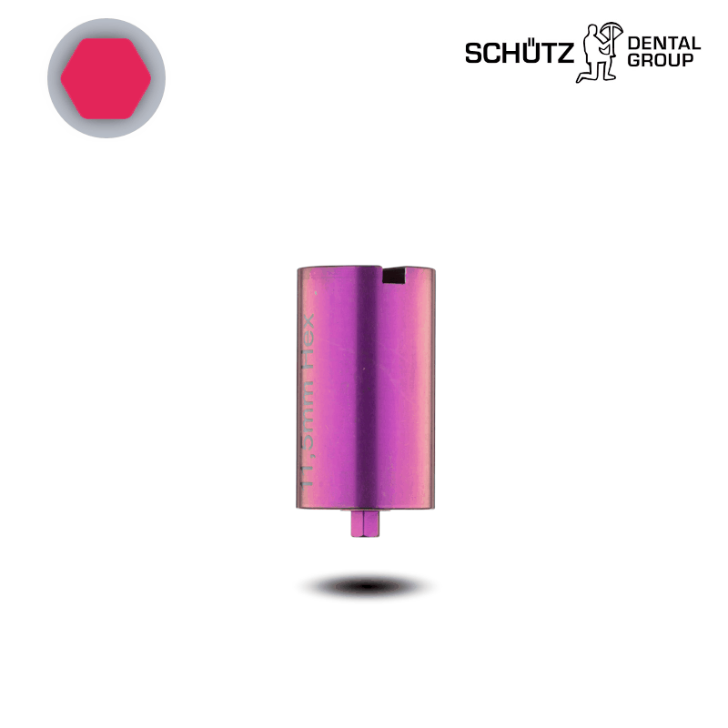 Schütz Dental Preface Abutment (hex, Ø 3,3/3,6 mm) | Ø 11,5 mm | ohne Zubehör