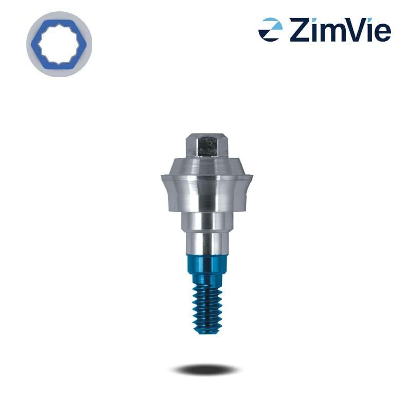 Biomet 3i Multi-Unit Abutment (Certain, 4,1 mm) | ohne Rotationsschutz | 0° | GH: 2,0 mm Biomet 3i Multi-Unit Abutment (Certain, 4,1 mm) | ohne Rotationsschutz | 0° | GH: 2,0 mm