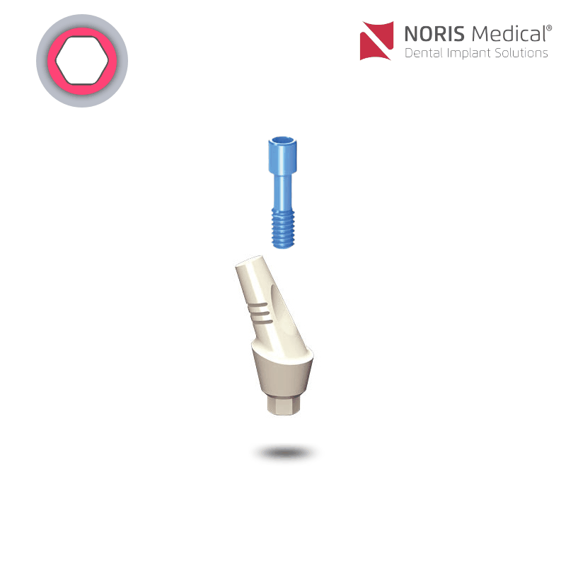 Noris Medical Temporäres Abutment | 25° | GH: 3,0 mm Noris Medical Temporäres Abutment | 25° | GH: 3,0 mm
