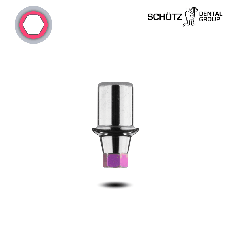 Schütz Dental Klebebasis Titan (konisch, Ø 3,3/3,6 mm) | ohne Zubehör
