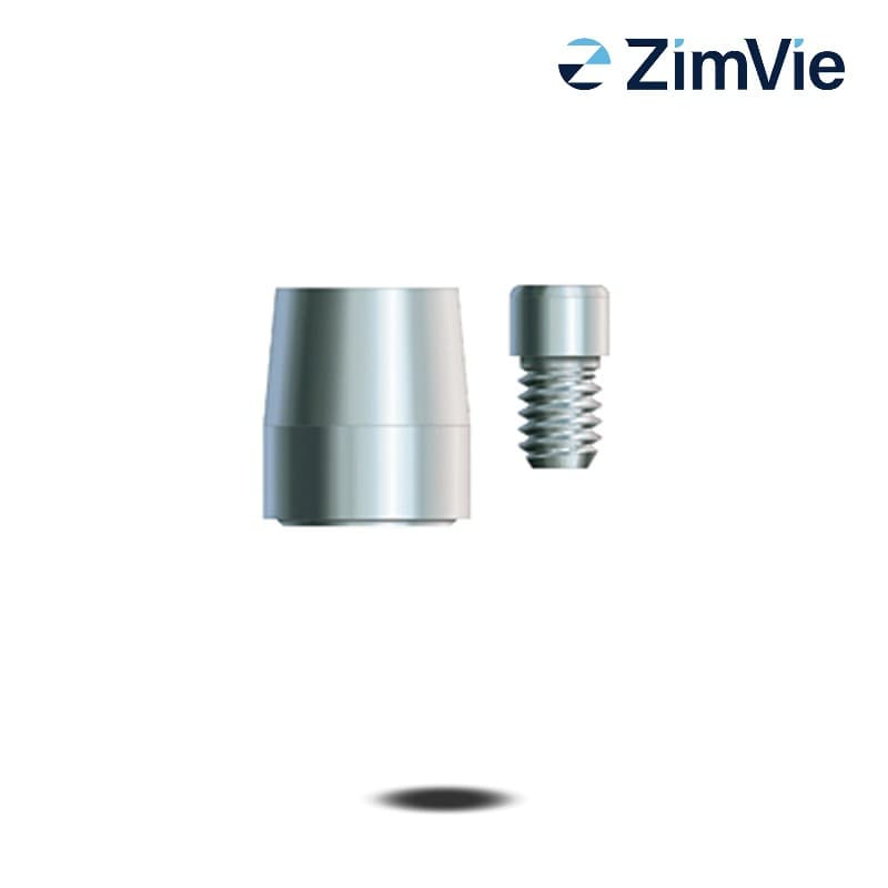 Zimmer Goldkappe für Stegversorgung auf Multi Unit Abutment (Int Hex) | Höhe: 3,0 mm