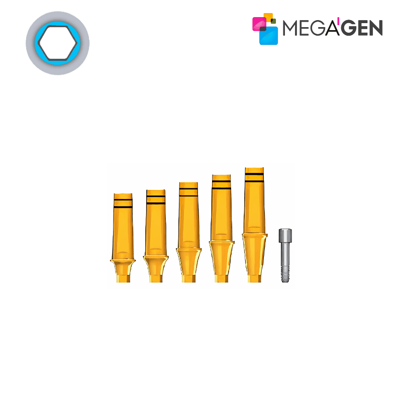MegaGen EZ Post Abutment für Mini Implantat | GH: 1,0 mm MegaGen EZ Post Abutment für Mini Implantat | GH: 1,0 mm