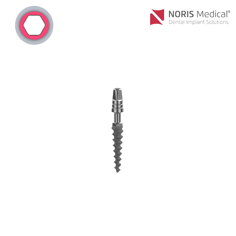 Noris Medical Mono Biegbar Implantat | Ø 3,75 mm | Länge: 11,5 mm Noris Medical Mono Biegbar Implantat | Ø 3,75 mm | Länge: 11,5 mm