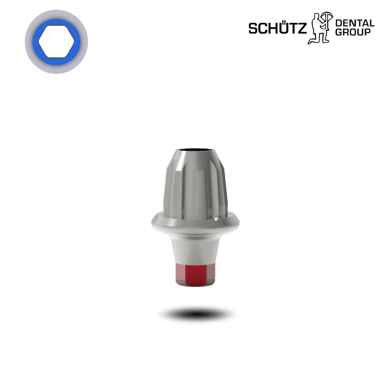Schütz Dental Aesthura Abutments (konisch, Ø 3,3/3,6 mm) | Standard | Höhe: 1,2 mm | ohne Zubehör