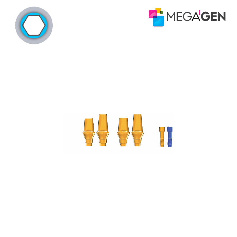 MegaGen EZ Post Abutment | 0° | Ø 7,0 mm | GH: 5,0 mm | ohne Rotationsschutz MegaGen EZ Post Abutment | 0° | Ø 7,0 mm | GH: 5,0 mm | ohne Rotationsschutz