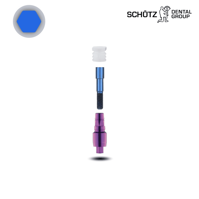 Schütz Dental Abformpfosten (hex, Ø 5,3/5,5 mm) | Geschlossene Abformung | Schraube: Kurz | ohne Analog Schütz Dental Abformpfosten (hex, Ø 5,3/5,5 mm) | Geschlossene Abformung | Schraube: Kurz | ohne Analog