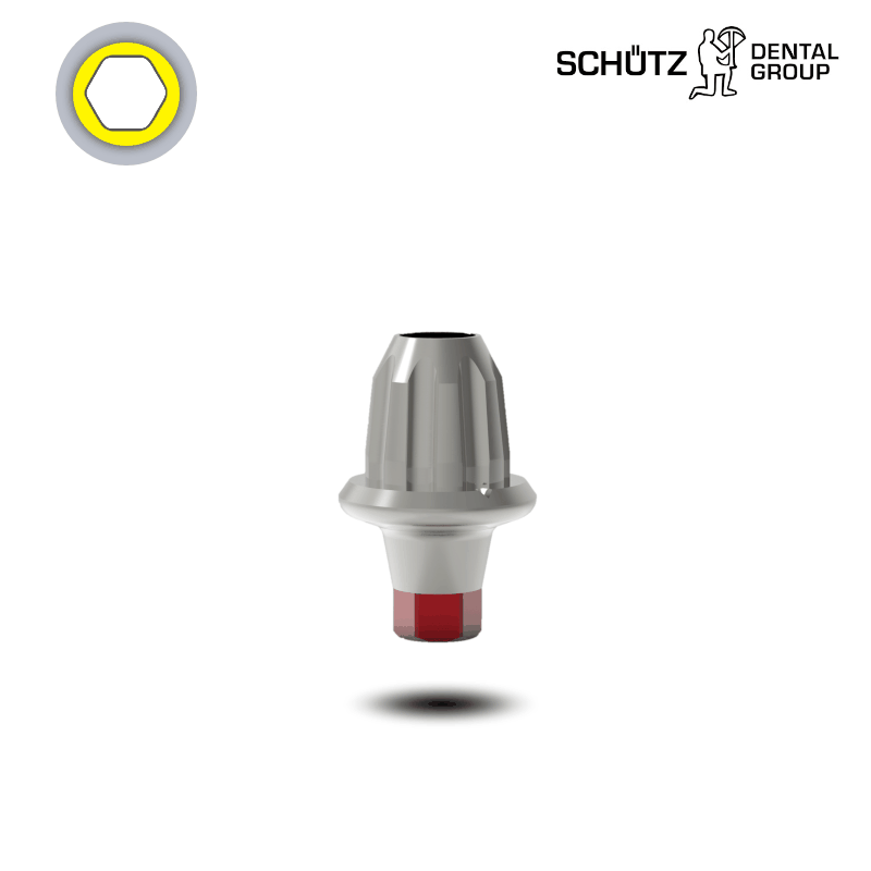 Schütz Dental Aesthura Abutments (konisch, Ø 3,3/3,6 mm) | Standard | Höhe: 1,2 mm | ohne Zubehör Schütz Dental Aesthura Abutments (konisch, Ø 3,3/3,6 mm) | Standard | Höhe: 1,2 mm | ohne Zubehör