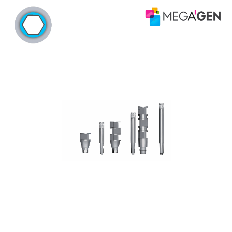 MegaGen Abformpfosten | Offene Abformung | Ø 4,0 mm | Höhe: 12,0 mm | ohne MegaGen Abformpfosten | Offene Abformung | Ø 4,0 mm | Höhe: 12,0 mm | ohne