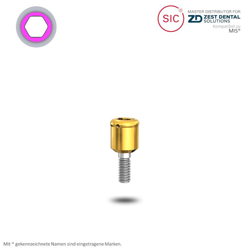 LOCATOR® für Zimmer Dental® Tapered Screw Vent® Ø 3,5 mm | GH: 2,5 mm