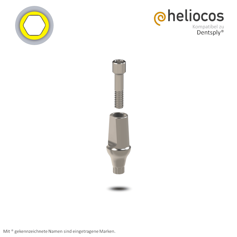 Dentsply® Abutment Astra Tech® OsseoSpeed® TX Ø 3,0 mm | 0° | GH: 2,5 mm Dentsply® Abutment Astra Tech® OsseoSpeed® TX Ø 3,0 mm | 0° | GH: 2,5 mm