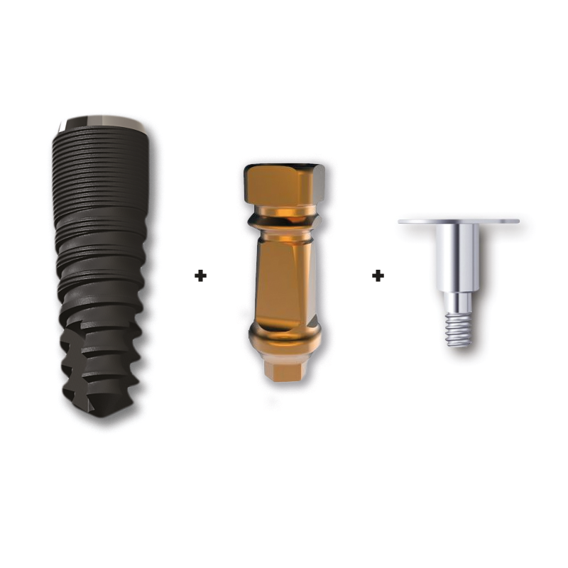ISO3 konisches Implantat (konisch)