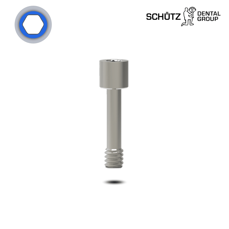 Schütz Dental Aesthura Halteschraube (konisch, Ø 3,3/3,6 mm) | Standard | Länge: 2,5 mm
