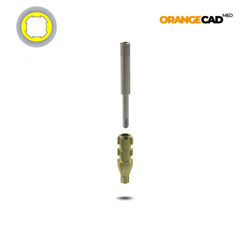 Straumann® Abformpfosten Bone Level NC | Offene Abformung | Höhe: 10,0 mm | ohne Analog Straumann® Abformpfosten Bone Level NC | Offene Abformung | Höhe: 10,0 mm | ohne Analog