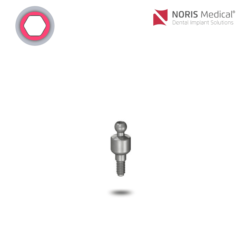 Noris Medical Kugelkopf Abutment | GH: 3,0 mm Noris Medical Kugelkopf Abutment | GH: 3,0 mm