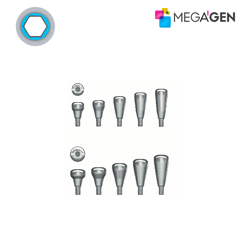 MegaGen Gingivaformer für Mini Implantat | Ø 3,0 mm | GH: 1,0 mm MegaGen Gingivaformer für Mini Implantat | Ø 3,0 mm | GH: 1,0 mm