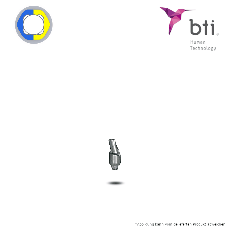 BTI Titan-Abutment (Ø 4,1 mm - standard/plus) BTI Titan-Abutment (Ø 4,1 mm - standard/plus)