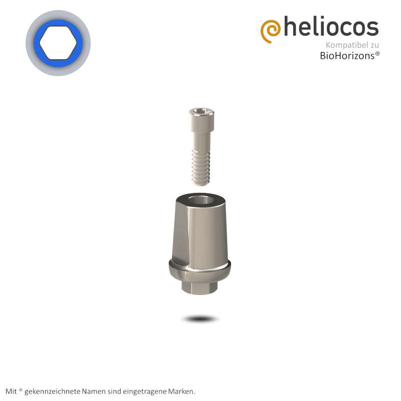 Zimmer® Abutment Tapered Screw Vent® Ø 5,7 mm | GH: 1,0 mm Zimmer® Abutment Tapered Screw Vent® Ø 5,7 mm | GH: 1,0 mm